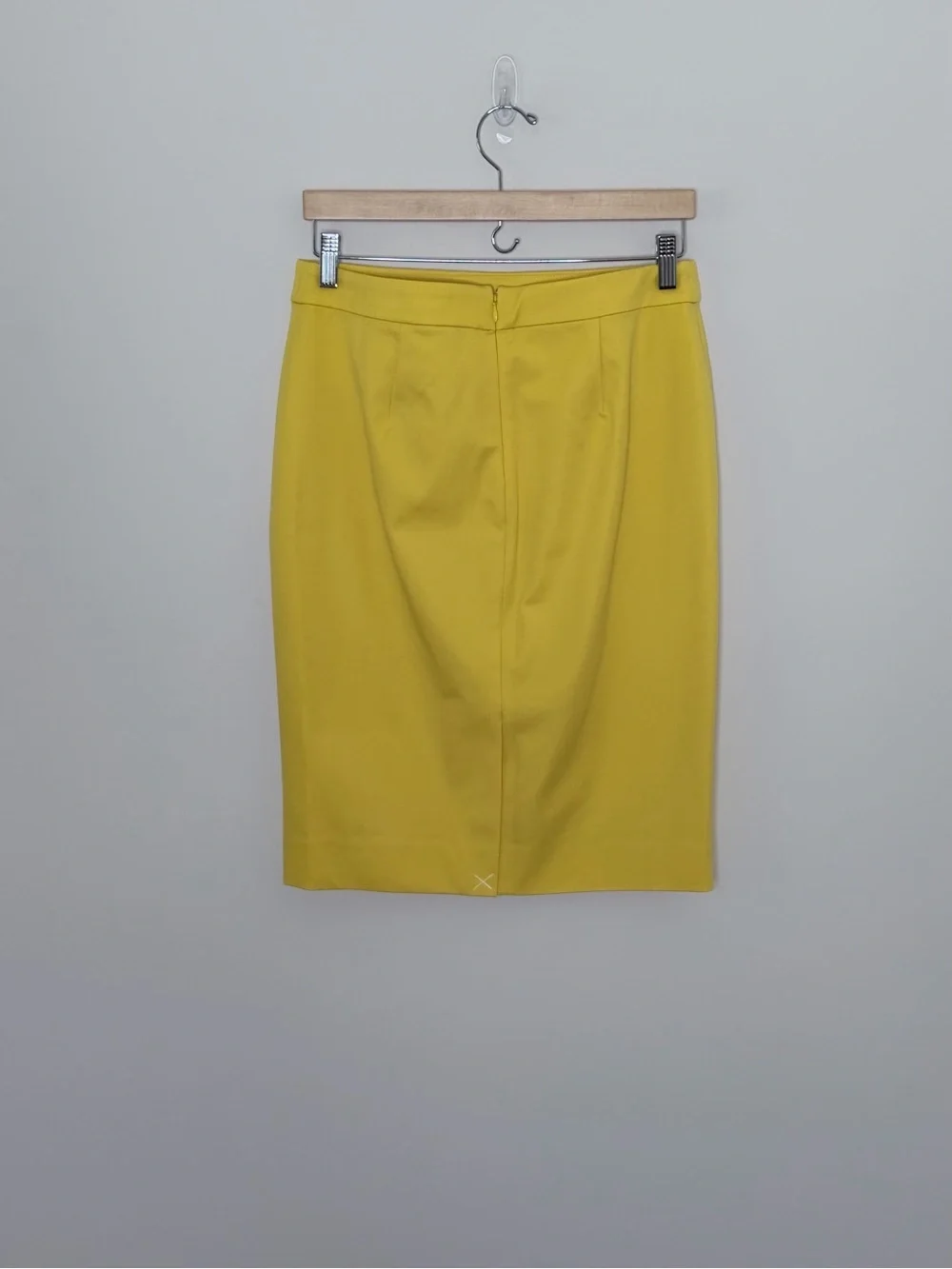 J.Crew 2 Pencil® skirt in yellow office preppy NEW